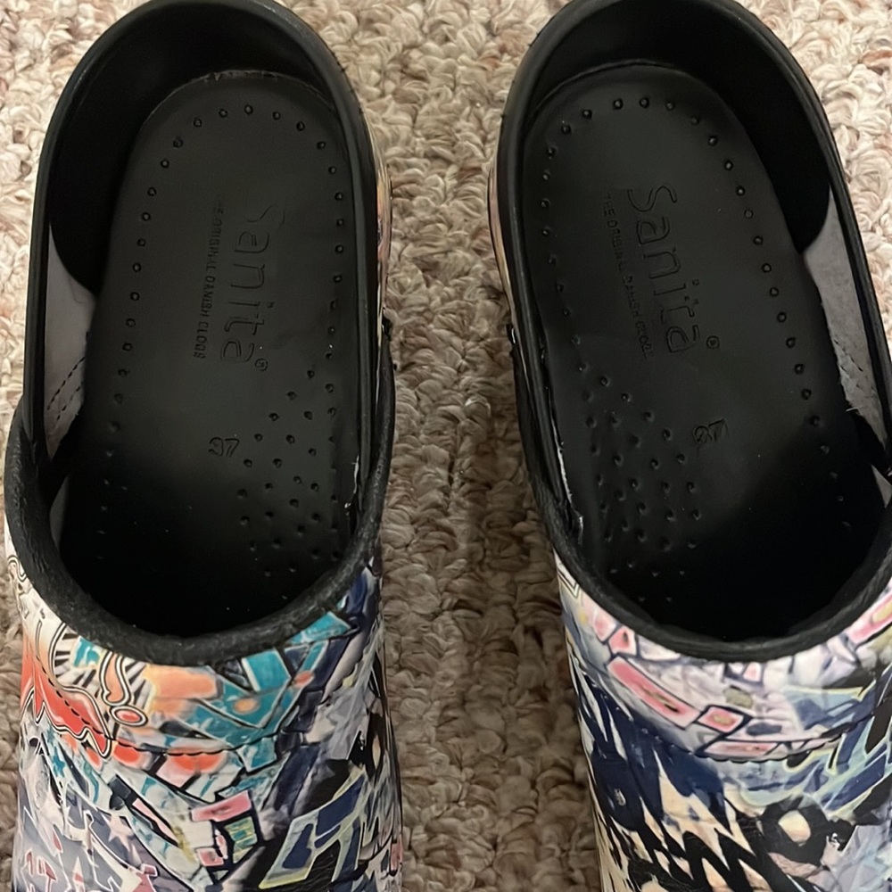 Colorful clogs - very comfortable - Picture 4 of 4